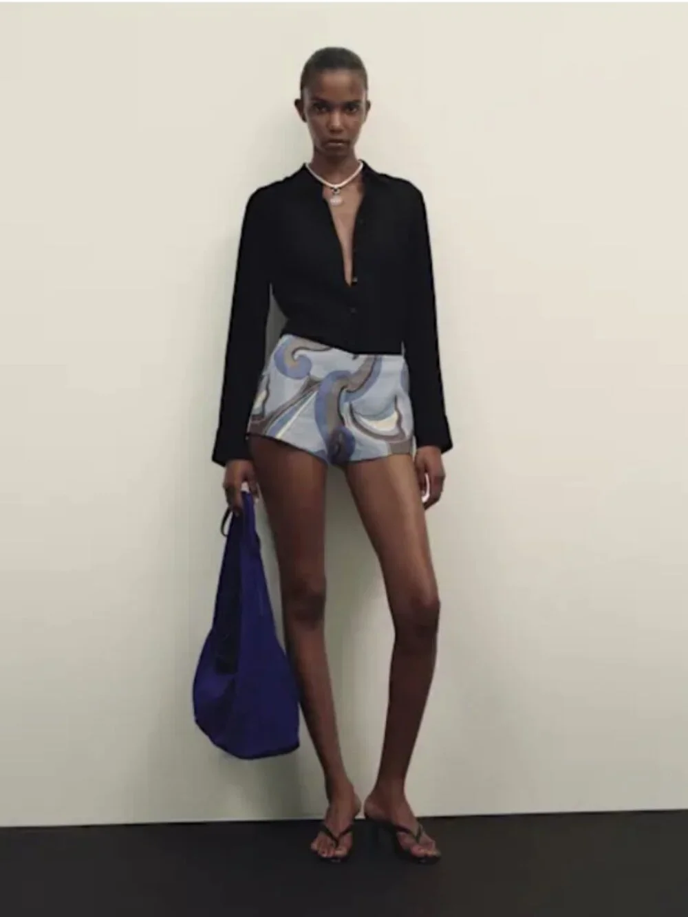 Reformation June Low Rise Psychedelic Shorts